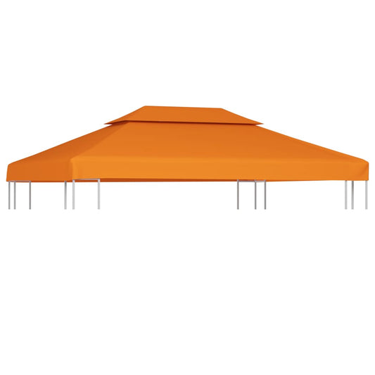 Vervangend tentdoek prieel 310 g/m² 3x4 m oranje